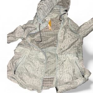 Free people rain jacket size small